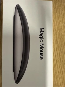 Apple Magic Mouse (USB-C) Black Multi Touch Rechargeable A3204 100% Original - Picture 1 of 2