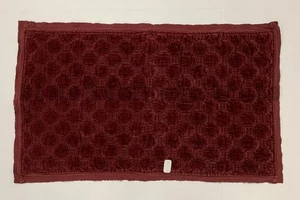 Pottery Barn Velvet Lattice Handcrafted Sham Merlot King #J1184 - Bild 1 von 4