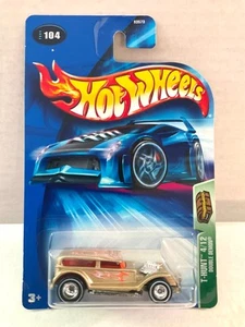 Hot Wheels Treasure Hunt TH - DOUBLE DEMON - 2004 #104 - WHITEWALL REAL RIDERS - Picture 1 of 5