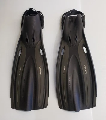 Oceanic Viper Buceo Talón Abierto Ventilación Potencia Empuje Canal Aletas XL Foto 1 de 4