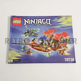 Lego Vintage Instructions Instructions Set 70738 - Ninjago Destiny's Bounty