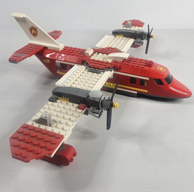 LEGO CITY: Fire Plane # 4209  Firefighting Forest Fire Not Complete
