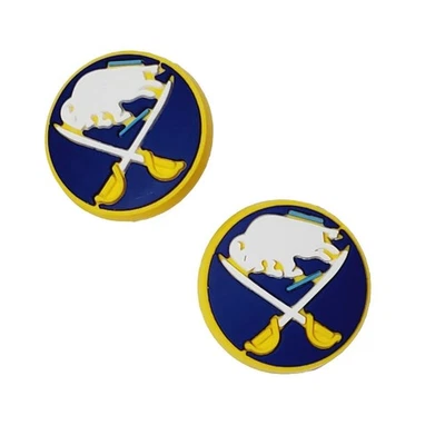 NHL Buffalo Sabres Hockey Team For Crocs Shoe Charms Jibbitz - 2 Pieces - Image 1 of 3