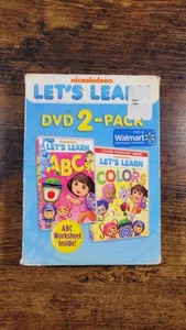 Lets Learn Colors/ABSs DVD Combo Pack - Nickelodeon WIth Case - Picture 1 of 7