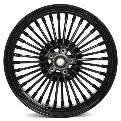 16X3.5 FAT SPOKE WHEEL REAR RIM FOR HARLEY DYNA TOURING SOFTAIL SPORTSTER X48 - Изображение 1 из 4