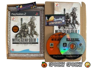 Metal Gear Solid 2 Substance PS2 - UK PAL VGC CIB with Document DVD - Tracked - Picture 1 of 11