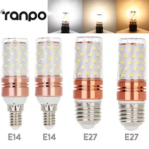 E14 E27 LED Corn Bulb Light 20W 16W 12W 3 Colors 220V 2835SMD Lamp High Power RH - Picture 1 of 18