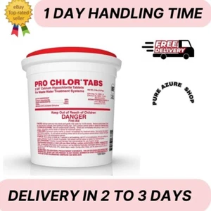 2 Lbs. Slow Dissolving Aerobic Septic Tablets, High Quality, 2-5/8 Inch Size - Picture 1 of 3