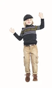 NWT 100% AUTH Gucci Kids Boys Cotton Cargo Pants Interlocking GG Logo $315 - Picture 1 of 12