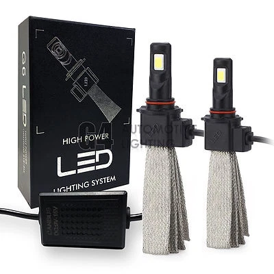 2x Fanless HB3 9005 Canbus LED Headlight Kit 6000K Xenon White Bulb Super Bright - Image 1 of 4