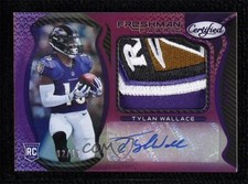 2021 Certified Mirror Purple 2/10 Tylan Wallace #226 Rookie Patch Auto RC