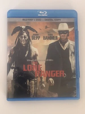 THE LONE RANGER 2013 Gore Verbinski Johnny Depp BLURAY Canada - Image 1 of 4