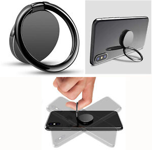 Cell Phone Ring Holder Universal 360° Metal Plate Hold Finger Stand