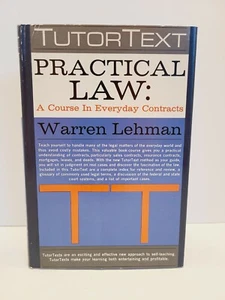 Practical Law: A Course In Everyday Contracts by W. Lehman, 1st Ed. 1961, HC/DJ - Picture 1 of 7