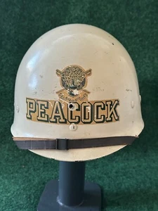 US M1 Helmet Liner WW2 PMA Peacock Academy San Antônio Texas - Picture 1 of 13