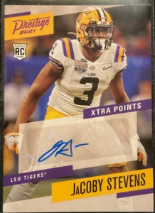 2021 JaCoby Stevens Chronicles Prestige Draft Picks “Pink Xtra Points Autograph” - Picture 1 of 3