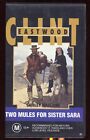 CLINT EASTWOOD Two Mules For Sister Sara VHS Timelife CIC Home Video
