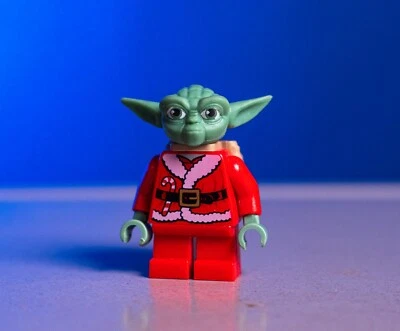LEGO Santa Yoda 7958 Star Wars 2011 Adviento mini figura vacaciones de Navidad Foto 1 de 2