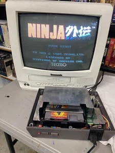 Cartuccia videogioco testata NES Nintendo Entertainment System Ninja Gaiden - Foto 1 di 5
