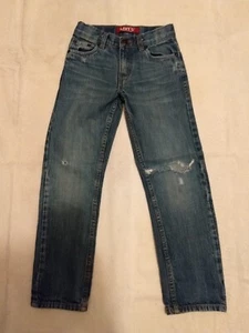 Levi's Redtag 511 Skinny Jeans, Girl's Size 7 Regular, Expandable Tabs in Waist - Picture 1 of 5