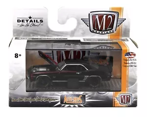 1:64 M2 Machines *AUTO-MODS AM04* Black 1969 Chevrolet Camaro SS/RS 396 NIB - Picture 1 of 1