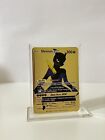 Pokemon Mewtwo GX 09/100 METAL GOLD CARD Collectible/Gift/Display