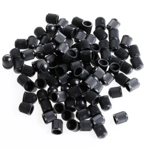 New 100x Plastic Auto Car Bike Motorcycle Truck wheel Tire for Valve Stem Caps B - Picture 1 of 8