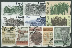 Islas Feroe 1981 año completo (59/69) matasellado (G17802) - Imagen 1 de 1