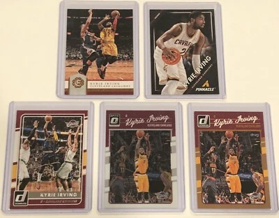 LOTE (5) 2013-14-15-16-17 Kyrie Irving Panini Donruss, óptica, pináculo, Excalibur Foto 1 de 4
