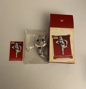 2005 Clone Trooper Teniente Hallmark Ornamento Star Wars La Venganza de los Sith - Imagen 1 de 1