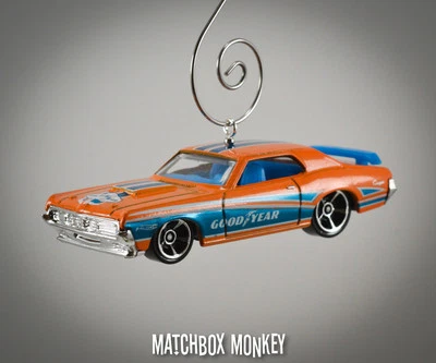 1969 Custom Mercury Cougar Eliminator Good Year Christmas Ornament 1/64 Adorno - Image 1 of 4