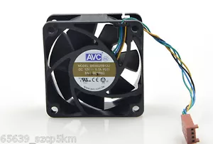 AVC DS06025B12U 60*60*25mm DC 12V 0.7A 4-pin Pwm server inverter cooling fan - Picture 1 of 3