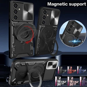 Armor Case For Samsung S24 S23 S22 Ultra S23 FE A54 A14 ShockProof Magnet Cover - Bild 1 von 18