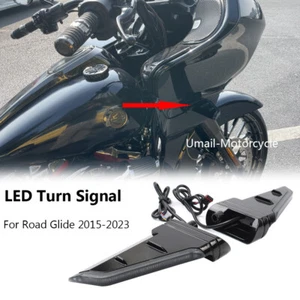 For Harley Road Glide Special FLTRXS 2015-2023 LED Turn Signal Running Lights - Picture 1 of 10