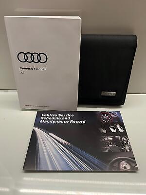 Audi A3 / S3 / Rs3 / Cab Owners Pack / Handbook / Manual + Wallet 16~20 (2017) • 26.11€