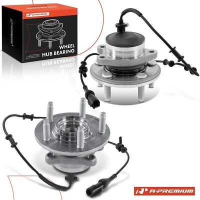 Conjunto de cojinete de cubo de rueda delantera A-Premium 2 piezas para Jaguar XF XFR XJR575 XKR-S Foto 1 de 4