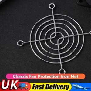 5pcs PC Case Fan Grills Computer Cooling Fan Finger Guard Protector (70mm) UK - Bild 1 von 7