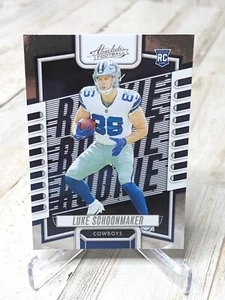 2023 6766A PANINI ABSOLUTE Luke Schoonmaker Rookie Dallas Cowboys #121 - Picture 1 of 2