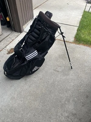 adidas Unisex Golf Bag Black - Image 1 of 4