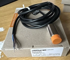 IFM IG5285 IGB3008-BPKG M18 Induktiver Näherungssensor Fass PNP OHNE Dreidraht - Bild 1 von 3