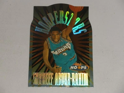 Aros de la NBA Hooperstars 1997-98 troquelados #10 Shareef Abdur-Rahim Foto 1 de 2