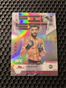 2025 Topps Finest UFC - #106 Amir Albazi Rookie Refractor (RC) - Bild 1 von 2