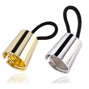2PCS Womens Ponytail Holder Metal Circle Hair Cuff Elastic Hair Tie for Women... - Picture 1 of 9