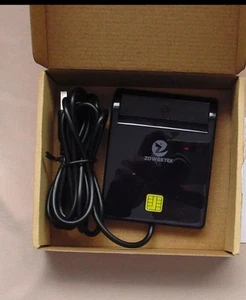 ZOWEETEK CAC Card Reader Military, Smart Card Reader DOD Military USB - Afbeelding 1 van 2