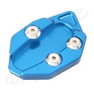For Yamaha T-MAX 530 2012-15 Blue Motorcycle Dirt Bike Kickstand Side Stand Pad - Picture 1 of 1