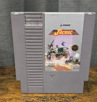 NES Jackal (Nintendo Entertainment System, 1987) Tested Working - Image 1 of 3
