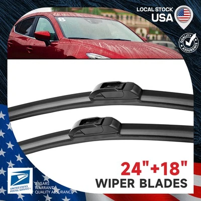 Limpiaparabrisas delantero 24"+18" para Lincoln MKZ 2007-2012 LS 2000-2006 Foto 1 de 4