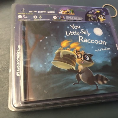 You Silly Little Racoon My Audio Stories Book-NEW - Image 1 of 3