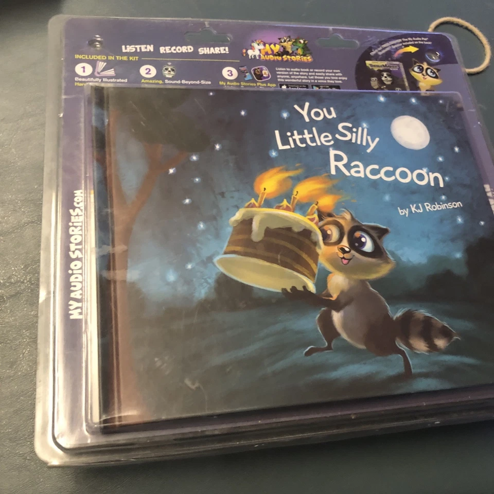 You Silly Little Racoon My Audio Stories Book 2019