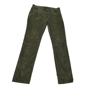 J.Crew Flex Slim Corduroy Pants Men’s 31X32 Green Stretch 5-Pocket Re-Imagined - Picture 1 of 7